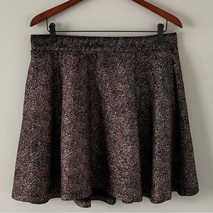 Torrid Bronze Mini Skirt